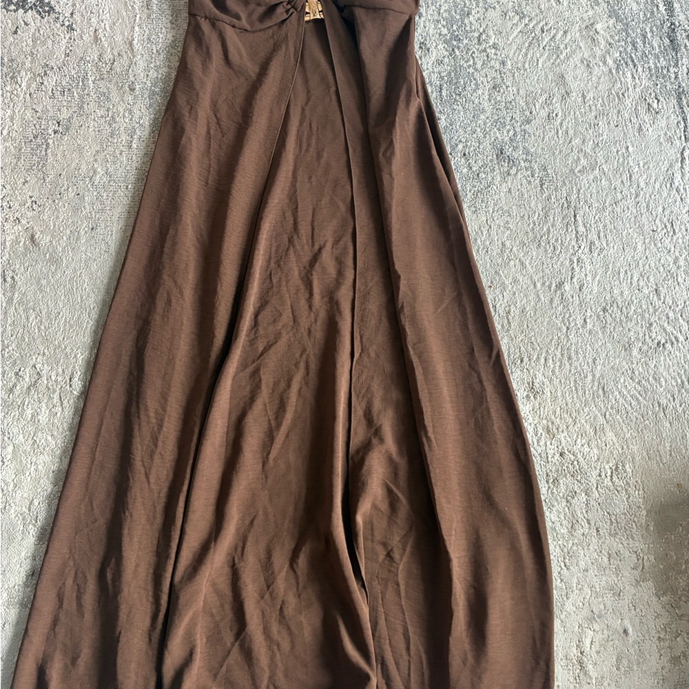 Elegant Brown Women's Skirt